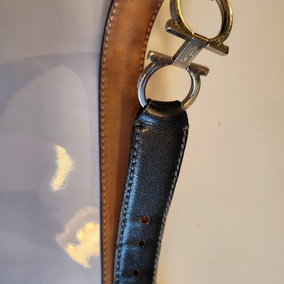 Salvatore Ferragamo Leather Belt